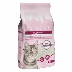 LIT CITYCAT AGG BABY POWDER 10L