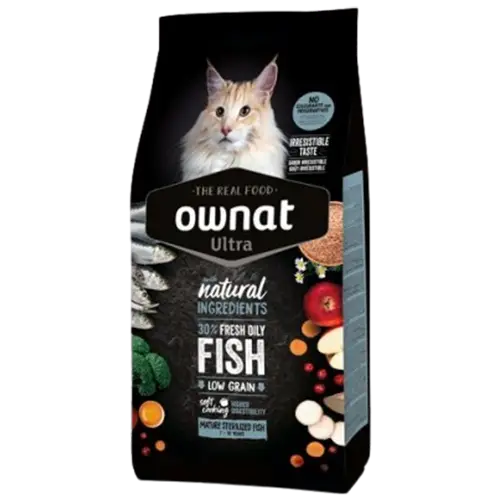 OWNAT ULTRA MATURE STERILIZED FISH 1.5 Kg OWNAT ULTRA MATURE STERILIZED FISH 1.5 Kg