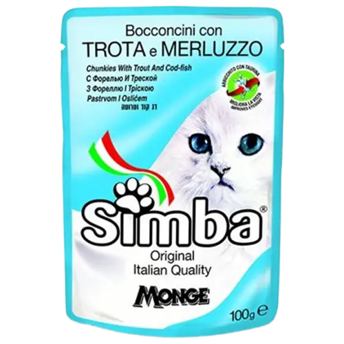 POCHON SIMBA TRUITE 100 GR