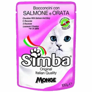 POCHON SIMBA SAUMON 100 GR