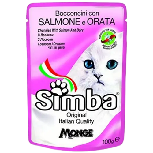 POCHON SIMBA SAUMON 100 GR